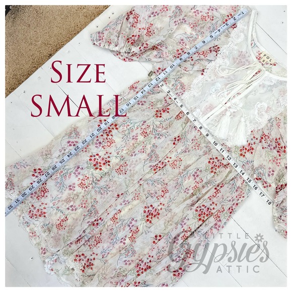 POL Dayna Floral Babydoll Layering Tunic - Picture 11 of 13